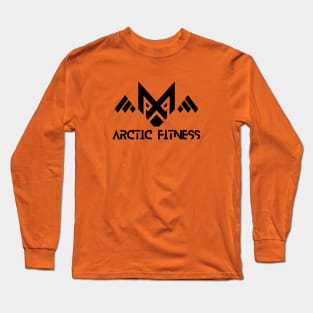 Arctic Fitness AF black Logo Long Sleeve T-Shirt